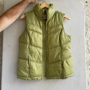 Green Puffer Vest